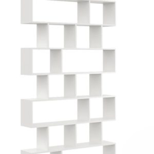 Nowość. biały regał ścienny 240 cm – biblioteczka w super cenie