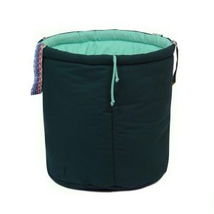 Nowość. etniczny kosz na zabawki z bawełny 40x50 cm w super cenie