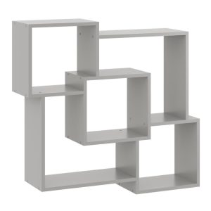 Nowość. dekoracyjna półka wisząca hanna 98 cm szara w super cenie