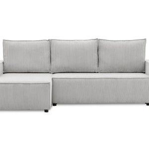 Nowość. narożnik sztruksowy lucca z funkcją spania w super cenie