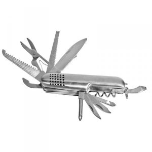 Nowość. scyzoryk 11w1 z grawerem w etui - super cena