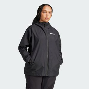 Nowość. plus size kurtka terrex rain.rdy 2.5l w super cenie