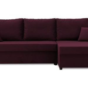 Narożnik paul 2 pro śliwkowy nowość w super cenie