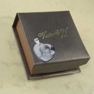 Nowość. srebrna zawieszka z grawerem zdjęcia w super cenie