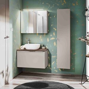 Nowość. zestaw mebli łazienkowych santa fe beż mat w super cenie