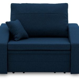 Nowość. rozkładany fotel vertico 80 cm granatowy w super cenie