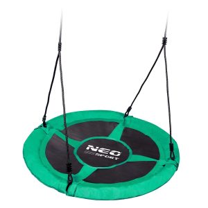 Huśtawka bocianie gniazdo swingo xxl 95 cm zielona – nowość w super cenie