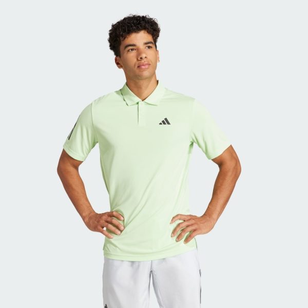 Club 3-Stripes Tennis Polo Shirt