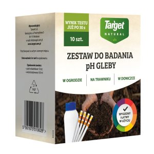 Nowość. super cena: tester pH gleby kwasomierz target – zestaw