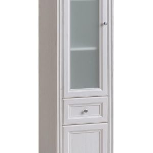 Nowość. wysoka biała szafka palace 49x43x190 cm w super cenie