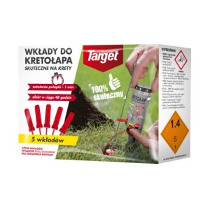 Nowość. super cena – zapasowe wkłady do pułapki na krety 5 szt.