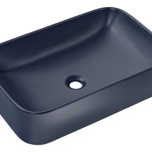 Nowość. umywalka nablatowa kama 61x38 granatowa – super cena