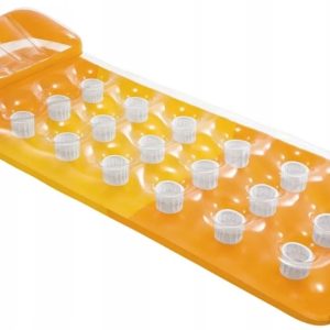 Nowość. Pomarańczowy materac Intex 188x71 cm w super cenie