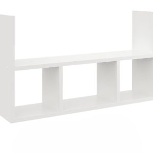 Nowość. biały regał ścienny 79x18x45 cm w super cenie