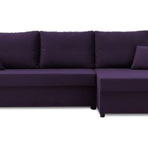 Nowość. narożnik paul 2 pro 240x138 fioletowy w super cenie