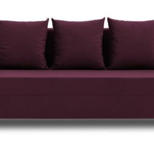 Nowość. kanapa fireze kronos śliwkowa 191 cm – super cena