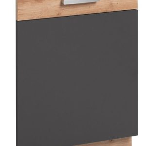 Nowość. front do zmywarki ava 60x81 grafit+dąb artisan super cena