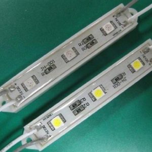 Nowość. wodoodporny moduł LED 12V 3xSMD5050 zimny biały super cena
