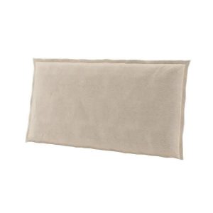 Nowość. tapicerowany zagłówek cozy 88x42x11 cm beżowy w super cenie