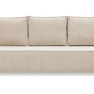 Nowość. sztruksowa kanapa lucca 220 cm w super cenie