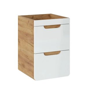 Nowość. aruba duo white & dąb craft – szafka wisząca w super cenie