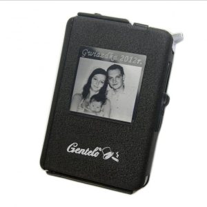 Papierośnica z automatem i zapalniczką + twój grawer – nowość super cena