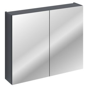 Hit cenowy. nowość: szafka z lustrem santa fe 80 cm, granatowy mat