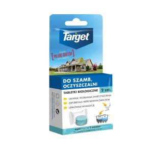 Nowość. super cena: bio tabletki do szamba i oczyszczalni 2x target