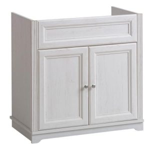 Nowość. szafka palace 80 cm pod umywalkę, biały mat – super cena