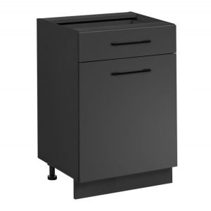 Nowość. szafka frida 60 cm szary grafit mat z szufladą w super cenie