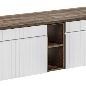 Nowość. szafka pod umywalkę iconic 180 cm biała mat w super cenie