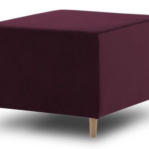 Nowość. śliwkowa pufa fireze kronos 64x55x42 cm – super cena