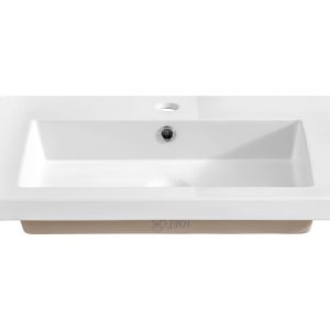 Nowość. umywalka spirit 61x46 cm ceramiczna biały – super cena