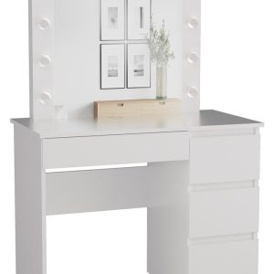 Nowa toaletka mijas 98 cm z lustrem i biurkiem w super cenie