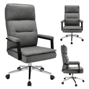 Nowość. fotel biurowy sego jasnoszary z podłokietnikami w super cenie