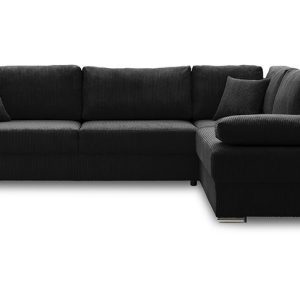 Nowość. narożnik festina z funkcją spania, czarny, super cena