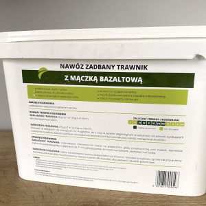 Nowość. Super cena: mineralny nawóz do trawnika z bazaltem 8 kg