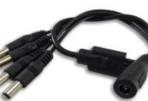 Nowość. rozdzielacz dc 2,1x5,5 mm 1 gniazdo 4 wtyczki w super cenie