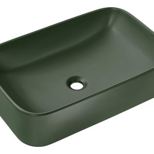 Nowość. zielona umywalka kama 61x38 cm, super cena
