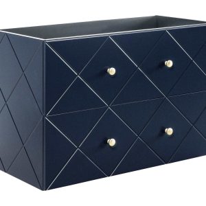 Nowość. Szafka elegance 90 cm granatowa mat – super cena