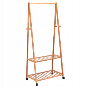 Nowość. bambusowy stojak na ubrania w super cenie