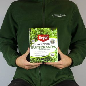 Nowość. super cena – nawóz do bukszpanów i żywopłotów target 1 kg