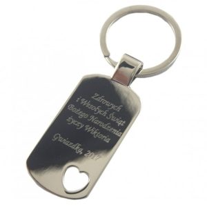 Nowość. brelok serce z grawerem dla kierowcy w super cenie