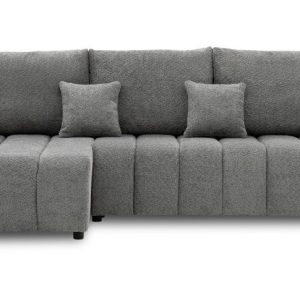 Nowość. narożnik modena z poduszkami 237x142, szary, super cena