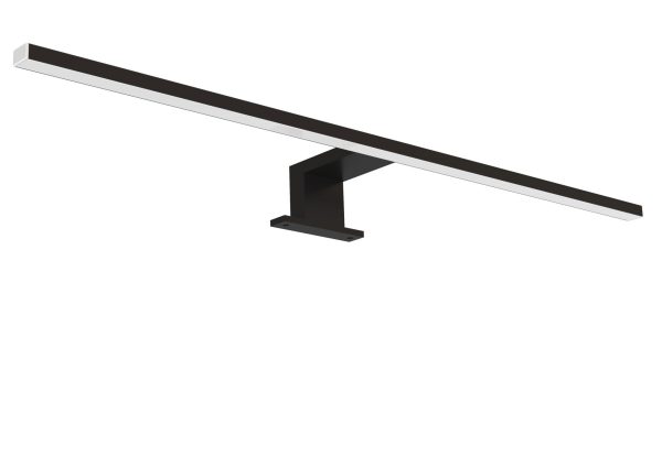 Lampa LED nad lustro, Capri, 60x5x10 cm, czarny