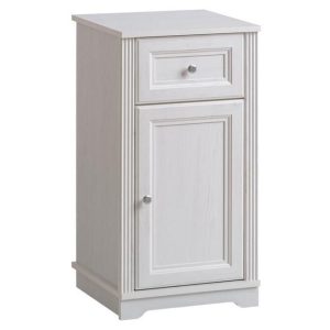 Nowość. super cena: szafka palace 43x40x81 cm biały mat do łazienki