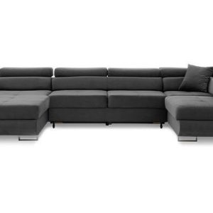 Nowość. narożnik rigatto II pro prawy, ciemnoszary w super cenie