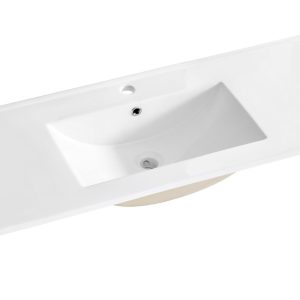 Nowość. umywalka ceramiczna lava 121 cm biała w super cenie