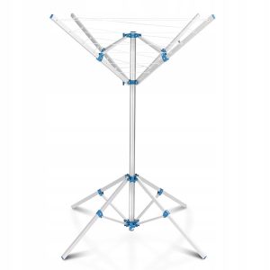 Nowość. super cena – składana suszarka obrotowa do ogrodu