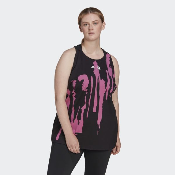 Adidas x Thebe Magugu Tennis New York Y-Tank Top (Plus Size)